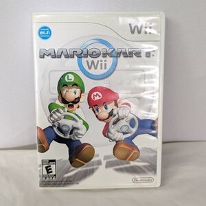 Nintendo Mario Kart Wii Original Game And Case- No Manual